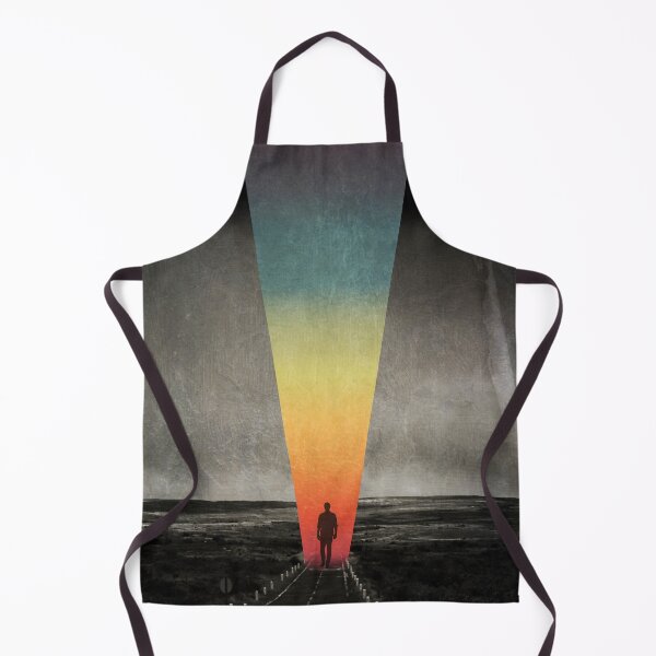 Item preview, Man On A Surreal Path of Colourful Light and Dark Shadow designed and sold by Dyrk Wyst Redbubble Shop.