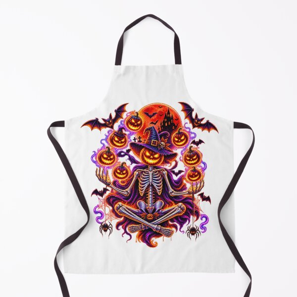 Item preview, Neon Skeleton Skull Halloween designed and sold by QuiteOrbit.