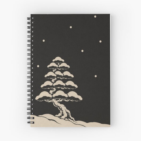Item preview, Sumizuri-e Christmas Tree Japanese Woodblock designed and sold by Planthem.