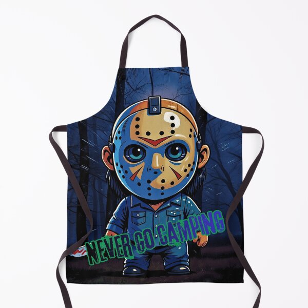 Item preview, Chibi Jason Voorhees – “Never Go Camping” Halloween Fan Art designed and sold by AADesigns42.