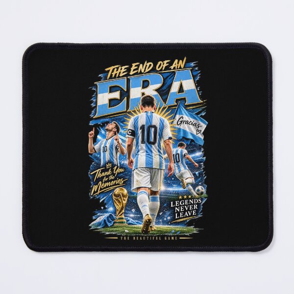 Item preview, The End Of An Era | Legends Never Leave | Lionel Messi 2026 designed and sold by DIRTYSKETCHH.