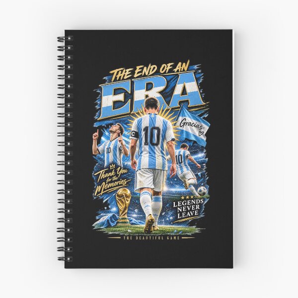 Item preview, The End Of An Era | Legends Never Leave | Lionel Messi 2026 designed and sold by DIRTYSKETCHH.