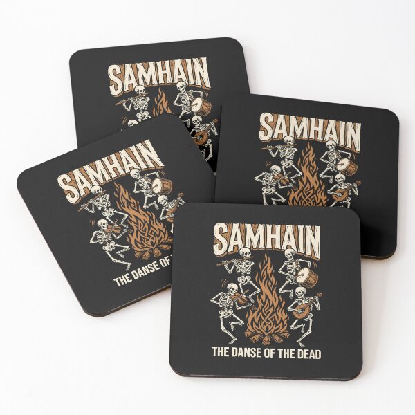 Item preview, Samhain Danse of the Dead Skeleton Musicians designed and sold by SplashTastic.
