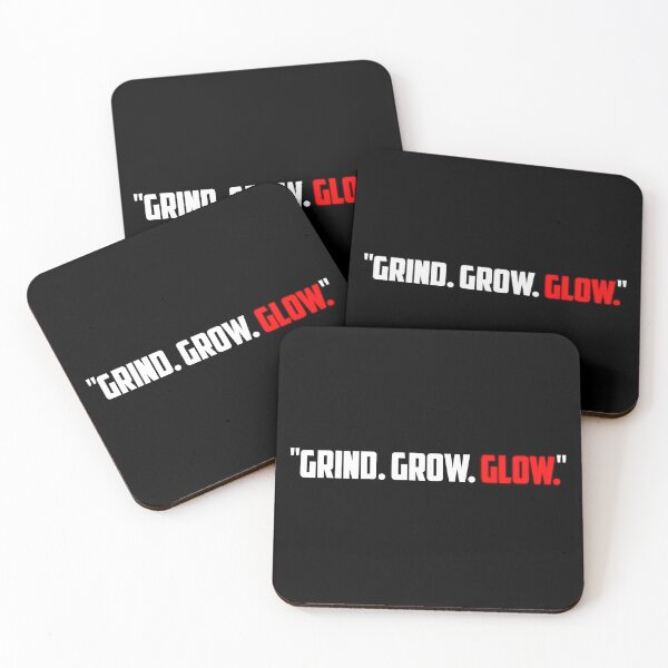 Item preview, Grind. Grow. Glow. designed and sold by TheFineShirt.
