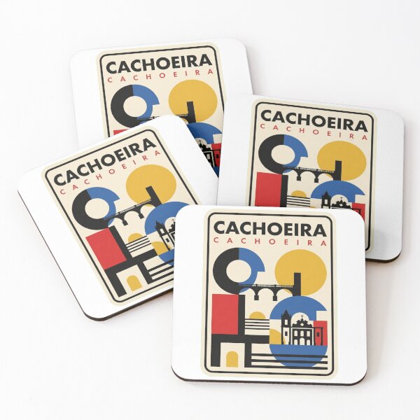 Item preview, Retro Cachoeira Bauhaus Geometric Skyline designed and sold by k3rstman1.