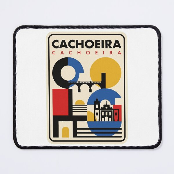 Item preview, Retro Cachoeira Bauhaus Geometric Skyline designed and sold by k3rstman1.