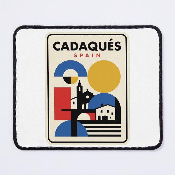 Item preview, Retro Cadaqués Bauhaus Geometric Skyline designed and sold by k3rstman1.