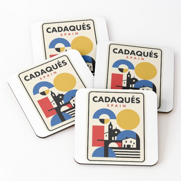 Item preview, Retro Cadaqués Bauhaus Geometric Skyline designed and sold by k3rstman1.