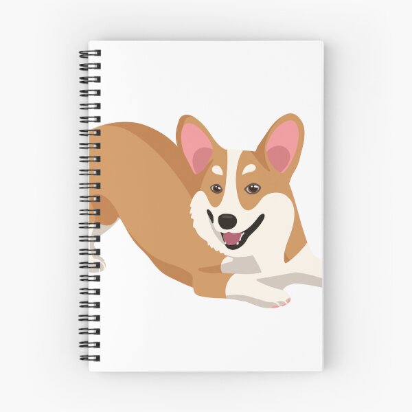 Item preview, Playful Corgi Play Bow Stretch Dog Illustration designed and sold by svitlaarty.