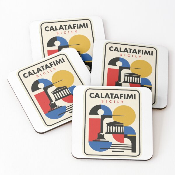 Item preview, Retro Calatafimi Bauhaus Geometric Skyline designed and sold by k3rstman1.