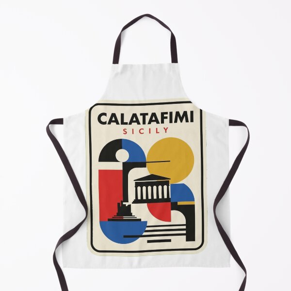 Item preview, Retro Calatafimi Bauhaus Geometric Skyline designed and sold by k3rstman1.