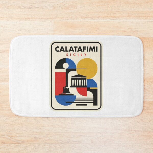 Item preview, Retro Calatafimi Bauhaus Geometric Skyline designed and sold by k3rstman1.