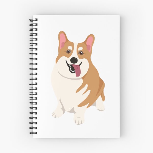 Item preview, Happy Corgi Happy Smile Tongue Out Dog Portrait designed and sold by svitlaarty.