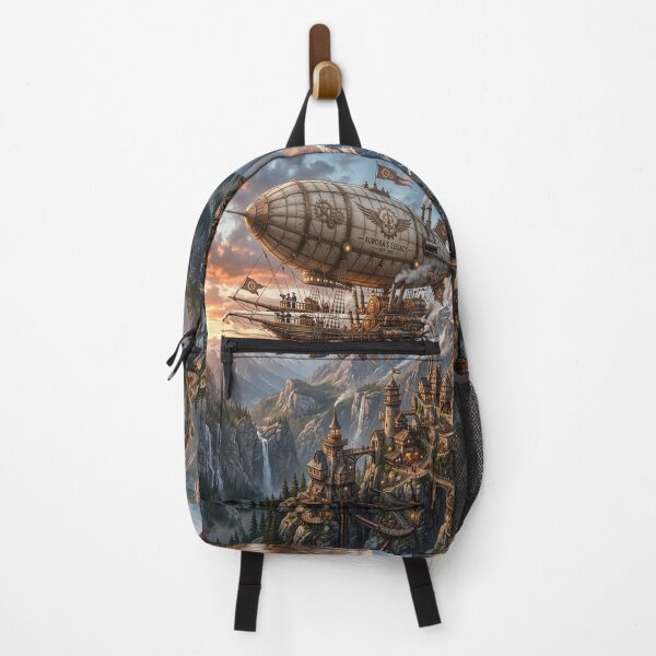 Item preview, A steampunk theme with a blimp. designed and sold by Solomon-Ent-144.