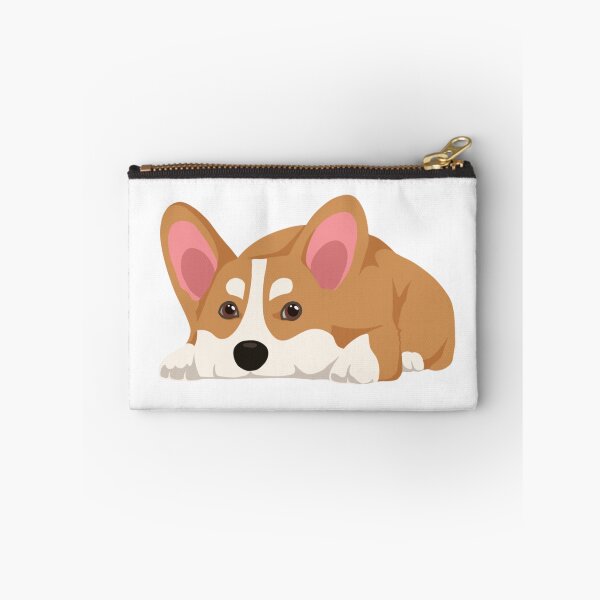 Item preview, Sleepy Corgi Lying Down Cute Sploot Puppy Illustration designed and sold by svitlaarty.