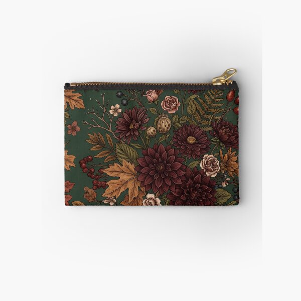 Item preview, Dark Cottagecore Autumn Botanical Pattern designed and sold by Ivy-Triggs.