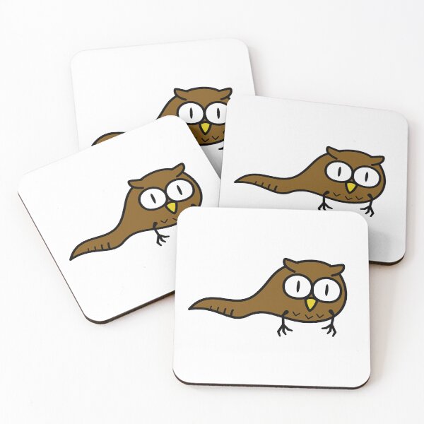 Item preview, Cute Owl Ghost Monster – Funny Obake Character Gift for Owl and Animal Lovers designed and sold by Wurstlady.