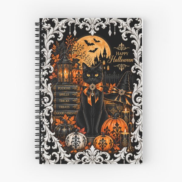 Item preview,  Black Cat & Baroque - Halloween designed and sold by DesignsByPrnces.