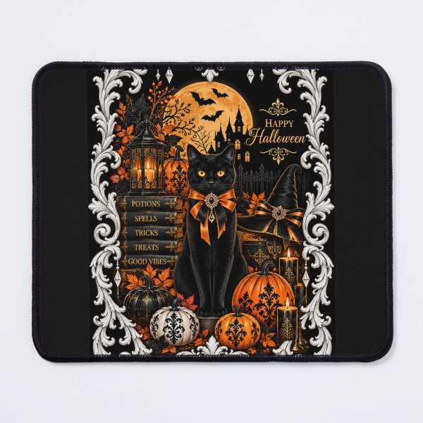 Item preview,  Black Cat & Baroque - Halloween designed and sold by DesignsByPrnces.