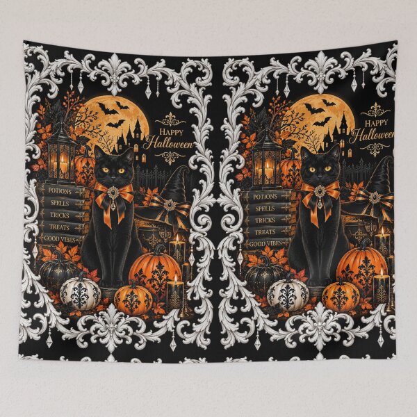 Item preview,  Black Cat & Baroque - Halloween designed and sold by DesignsByPrnces.
