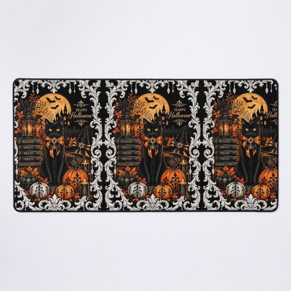 Item preview,  Black Cat & Baroque - Halloween designed and sold by DesignsByPrnces.