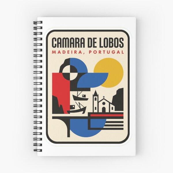 Item preview, Retro Camara De Lobos Bauhaus Geometric Skyline designed and sold by k3rstman1.