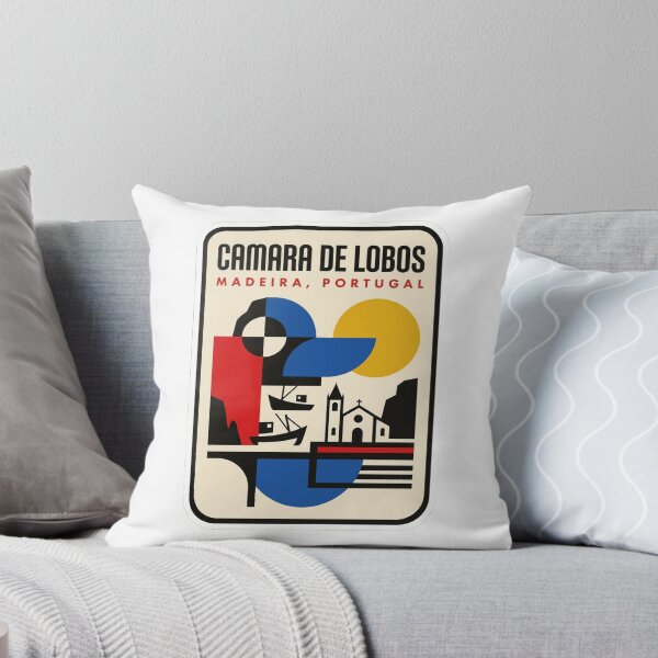 Item preview, Retro Camara De Lobos Bauhaus Geometric Skyline designed and sold by k3rstman1.