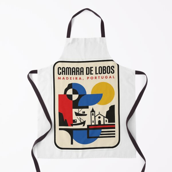 Item preview, Retro Camara De Lobos Bauhaus Geometric Skyline designed and sold by k3rstman1.