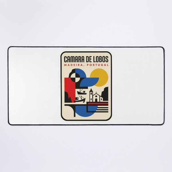 Item preview, Retro Camara De Lobos Bauhaus Geometric Skyline designed and sold by k3rstman1.