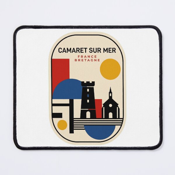 Item preview, Retro Camaret Sur Mer Bauhaus Geometric Skyline designed and sold by k3rstman1.
