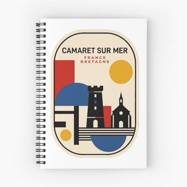 Item preview, Retro Camaret Sur Mer Bauhaus Geometric Skyline designed and sold by k3rstman1.