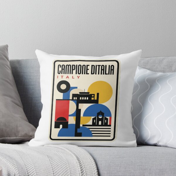 Item preview, Retro Campione Ditalia Bauhaus Geometric Skyline designed and sold by k3rstman1.
