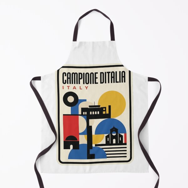 Item preview, Retro Campione Ditalia Bauhaus Geometric Skyline designed and sold by k3rstman1.