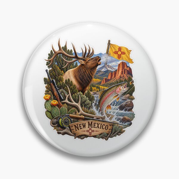 Item preview, New Mexico Hunting & Fishing designed and sold by Whimspired By Paxx.