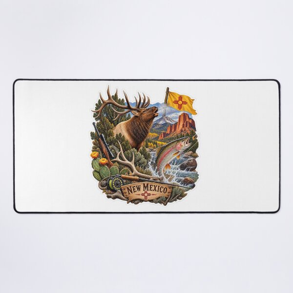 Item preview, New Mexico Hunting & Fishing designed and sold by Whimspired By Paxx.