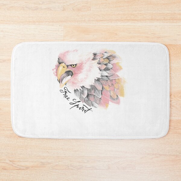 Item preview, Watercolor American Eagle Free Spirit Graphic Art designed and sold by The secret storage room.