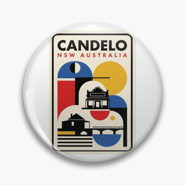 Item preview, Retro Candelo Bauhaus Geometric Skyline designed and sold by k3rstman1.