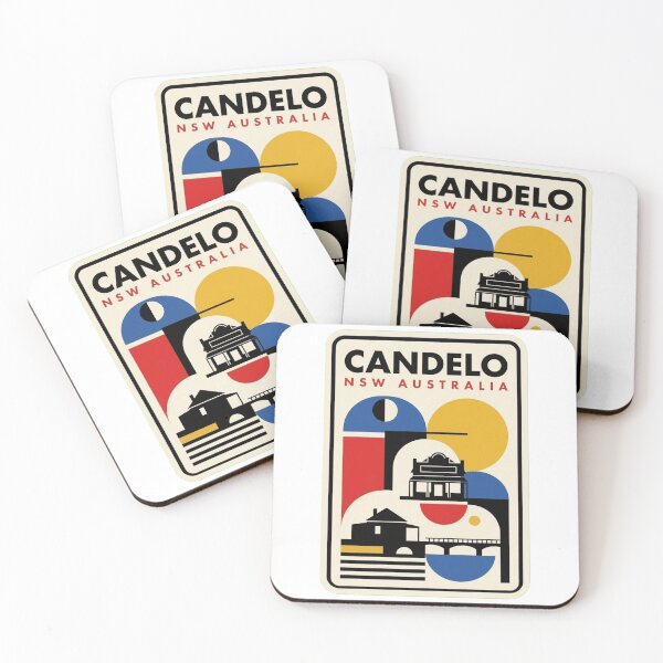 Item preview, Retro Candelo Bauhaus Geometric Skyline designed and sold by k3rstman1.