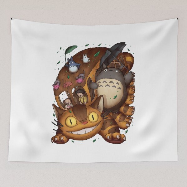 Item preview, Camiseta de anime kawaii de la aventura familiar en el bosque de Mi Vecino Totoro designed and sold by neelydirt-r.