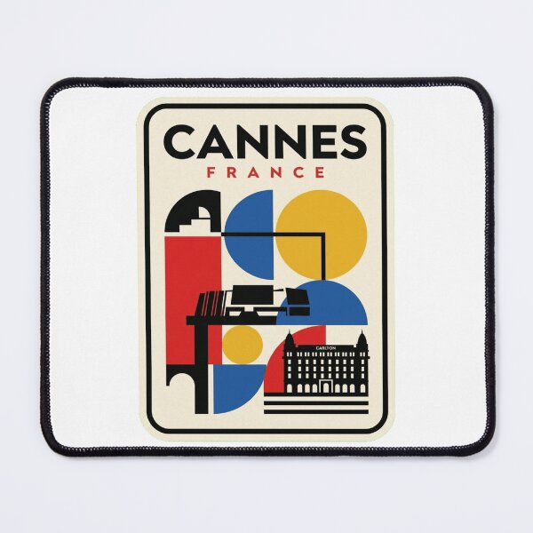 Item preview, Retro Cannes Bauhaus Geometric Skyline designed and sold by k3rstman1.