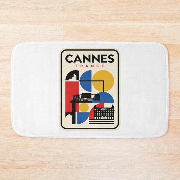Item preview, Retro Cannes Bauhaus Geometric Skyline designed and sold by k3rstman1.