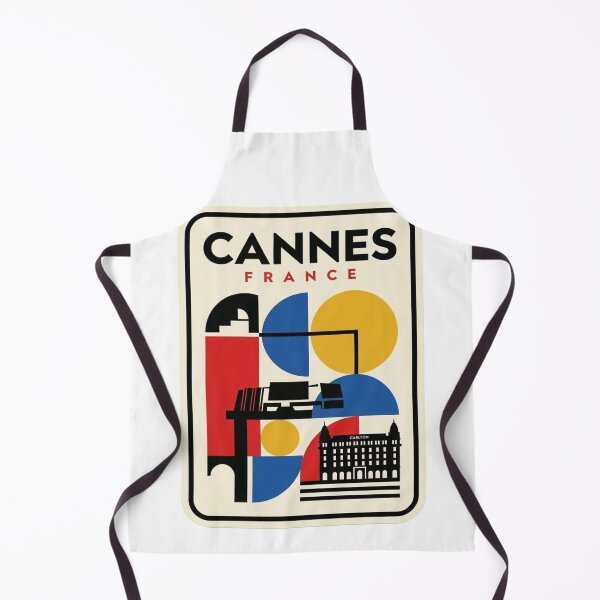 Item preview, Retro Cannes Bauhaus Geometric Skyline designed and sold by k3rstman1.