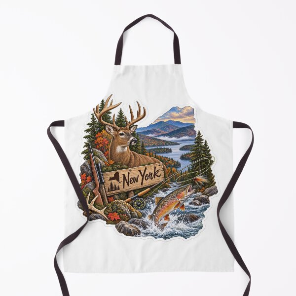 Item preview, New York Hunting & Fishing designed and sold by Whimspired By Paxx.