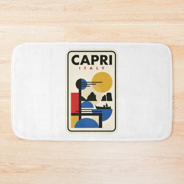 Item preview, Retro Capri Bauhaus Geometric Skyline designed and sold by k3rstman1.