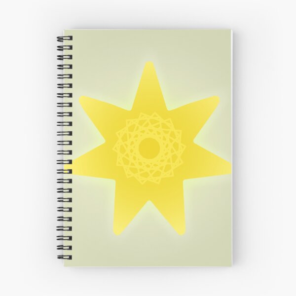 Item preview, Golden Geometric Sun Star Symbol PatternІ: designed and sold by ZorianArt.