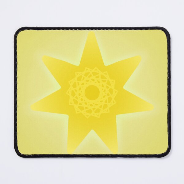 Item preview, Golden Geometric Sun Star Symbol PatternІ: designed and sold by ZorianArt.