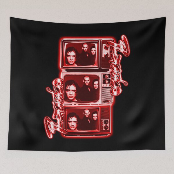 Item preview, Red Glow Three Television Frame Britpop designed and sold by MosiUniq.
