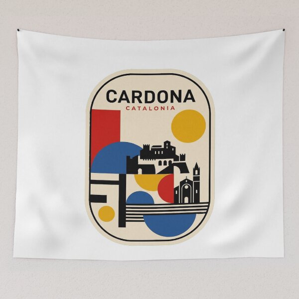 Item preview, Retro Cardona Bauhaus Geometric Skyline designed and sold by k3rstman1.