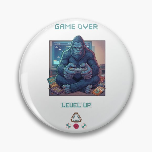 Item preview, Blue Bigfoot Gamer Tee designed and sold by Whimsy Trail Co.