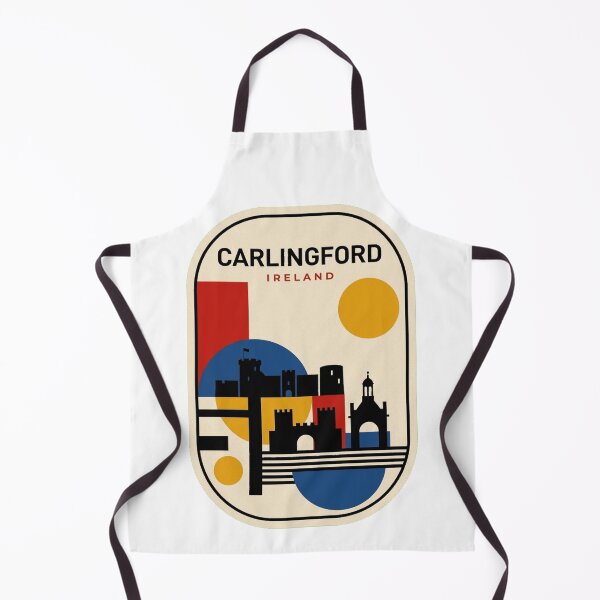 Item preview, Retro Carlingford Bauhaus Geometric Skyline designed and sold by k3rstman1.